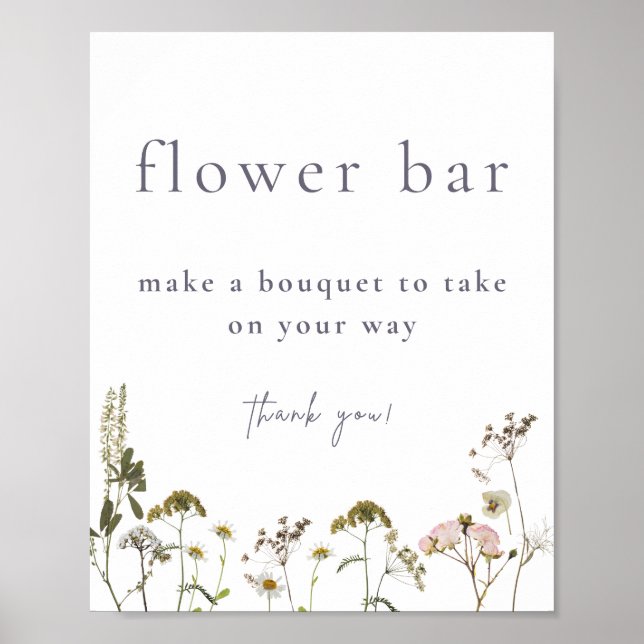 Poster Ramalhete de Barra de Flores  (Frente)