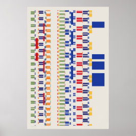 Poster Ramanujan Numbers Pattern