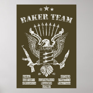 Poster Rambo Baker Team