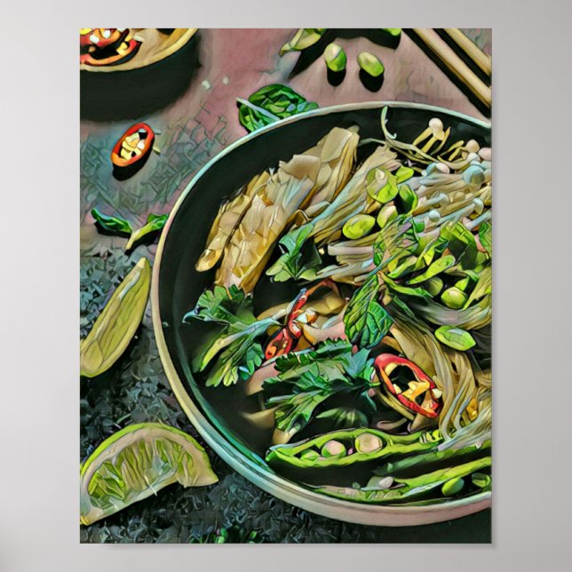 Poster Ramen artwork (Frente)