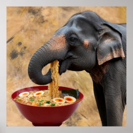 Poster Ramen-Loving Giant