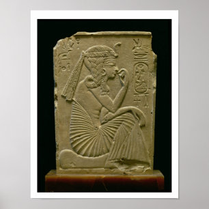 Pôster Ramesses II (1279-1213 BC) como uma criança, rein