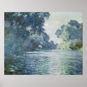 Pôster Ramo de Claude Monet   do Seine perto de Giverny