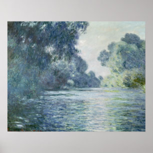 Poster Ramo de Claude Monet   do Seine perto de Giverny