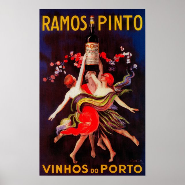 Poster Ramos Pinto Vintage PosterEuropa (Frente)