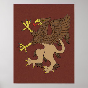 Pôster Rampant Griffin