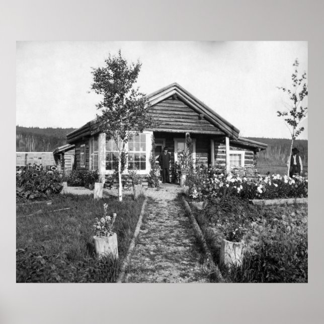 Pôster Ranch House Perto de Fairbanks: 1916 (Frente)
