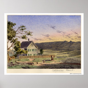 Pôster Rancho californiano