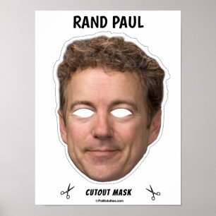 Poster RAND PAUL Halloween Mask
