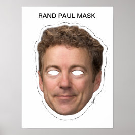 Poster Rand Paul Mask
