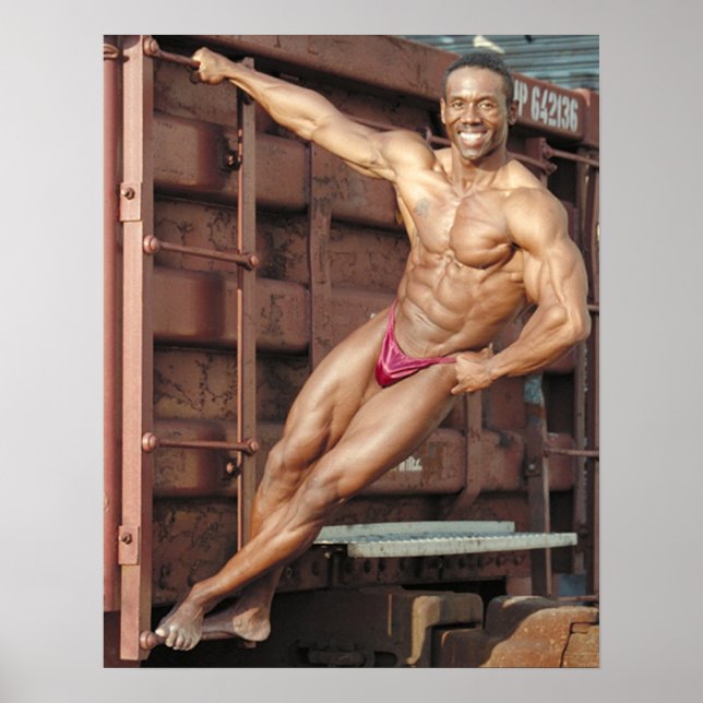 Pôster Randy no trem (Frente)