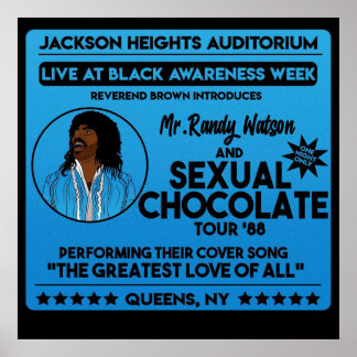 Poster Randy watson em turnê