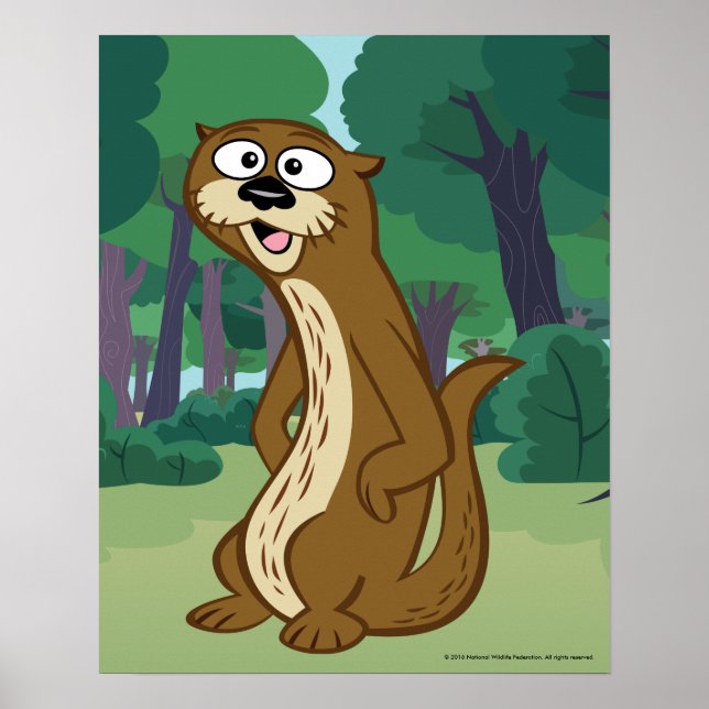 Poster Ranger Rick | Reggie Otter (Frente)