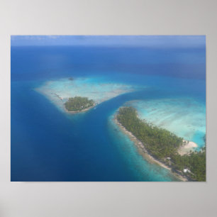 Poster Rangiroa Polinésia Francesa