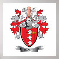 Rankin Family Crest Casaco de Armas