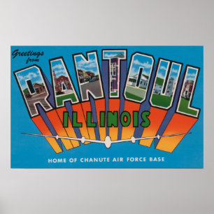 Poster Rantoul, Illinois - grandes cenas da letra