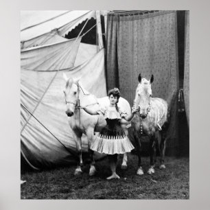 Pôster Rapariga de Bareback: 1904