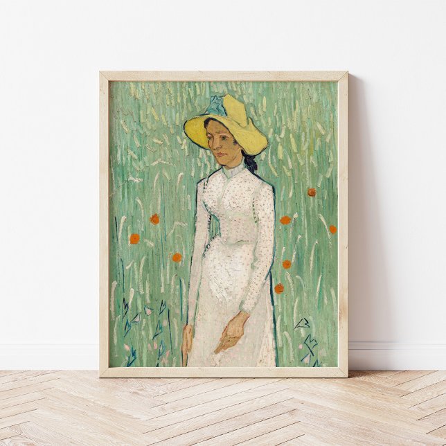 Poster Rapariga em Branco | Vincent van Gogh (Criador carregado)