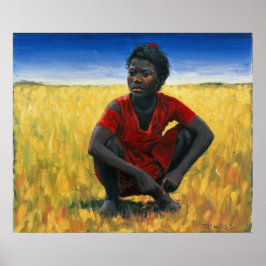 Pôster Rapariga em Vermelho 1992