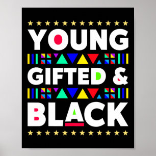 Poster Rapariga Negra Presa Magia Junta História Negra M