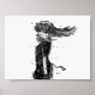 Poster Rapariga no Vento