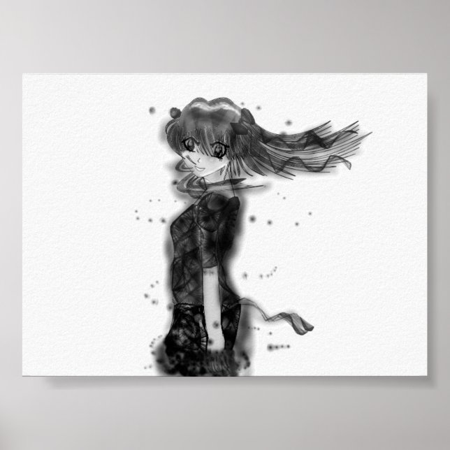 Poster Rapariga no Vento (Frente)