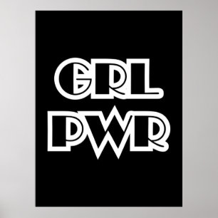 Poster Rapariga Power, Grl Pwr