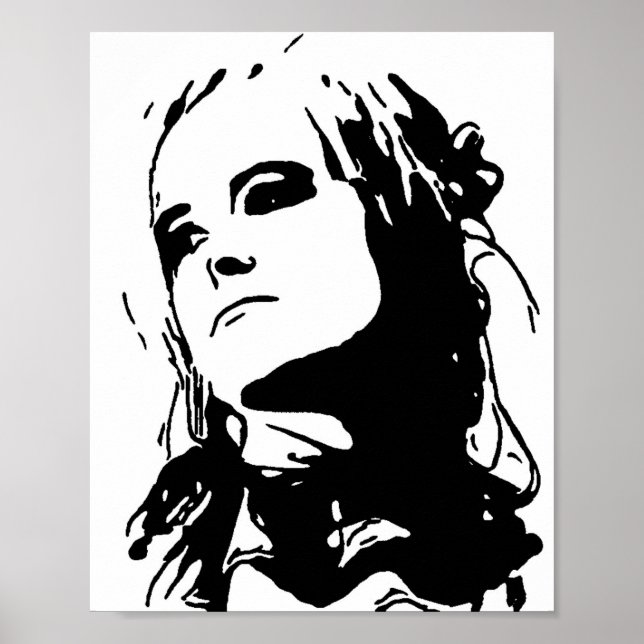 Poster Rapariga sem Interesse (Frente)