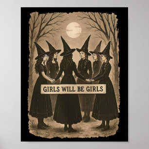 Poster Rapariga Será Rapariga Bruxa Feiticeira Maldita Ha
