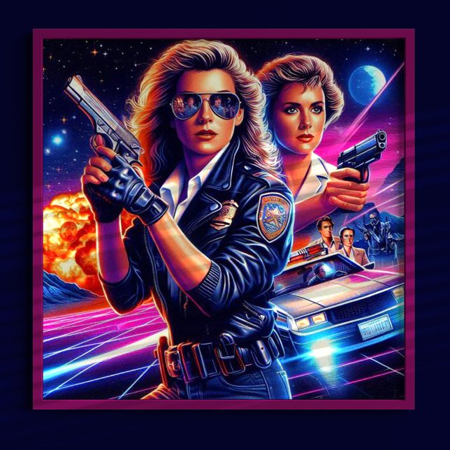 Poster Raparigas de ação dos anos 80 (Criador carregado)