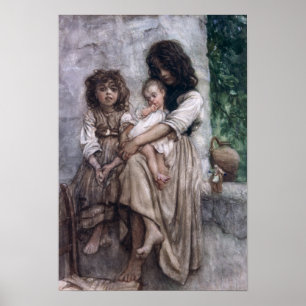 Pôster Raparigas dos ísquios