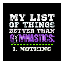 Raparigas Golly: Lista de Coisas Melhor que ginást