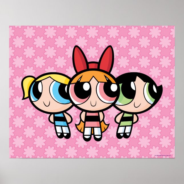 Poster Raparigas Powerpuff: Açúcar, Especiarias e Tudo Mu (Frente)