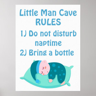 Poster Rapaz Bonito, Pequeno Homem Caverna Rama Arte de E