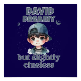 Pôster Rapaz Bonito Sonhou, Mas Um Pouco Sem Fronteiras