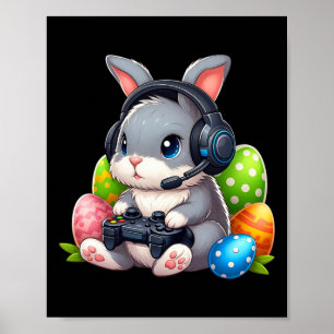 Poster Rapazes, Felz pascoa Dia Coelhinho, Jogo De Ovo, C