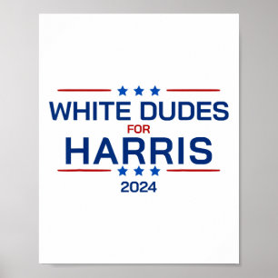 Poster Rapazes Para Kamala Harris 2024 Botão Retro Eleito