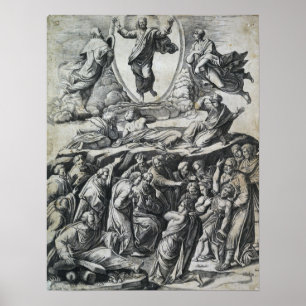 Poster Raphael - A Transfiguração Do Cristo