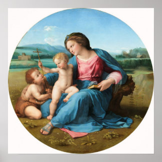 Poster Raphael: Alba Madonna