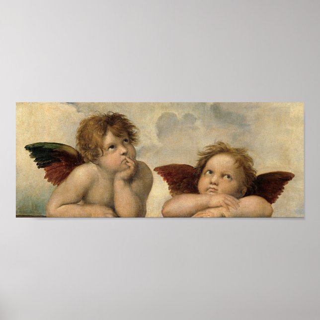 Poster Raphael Cherubs Angels (Frente)