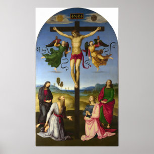 Poster Raphael - Crucificação 1503