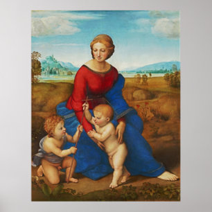 Poster Raphael: Madonna no prado