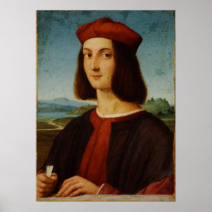 Poster Raphael - Retrato Santi De Pietro Bembo