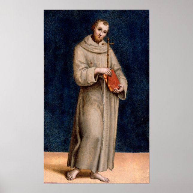 Poster Raphael - Santo Francis De Assisi (Frente)