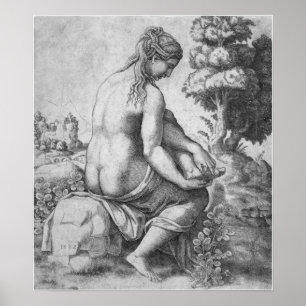 Poster Raphael - Vênus Removendo Um Espinho De Seu Pé