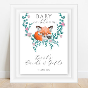 Poster Raposa bebê - LIVROS CARTÕES E PRESENTES