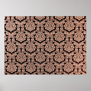 Poster Raposa-branca, sem soldadura, floresta desenhada p