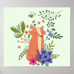 Poster Raposa de bosque