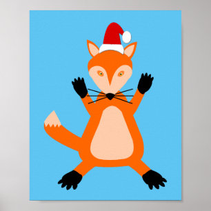 Poster Raposa de Natal giro