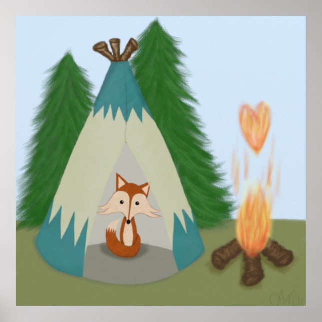 Poster Raposa Solitária (Frente)